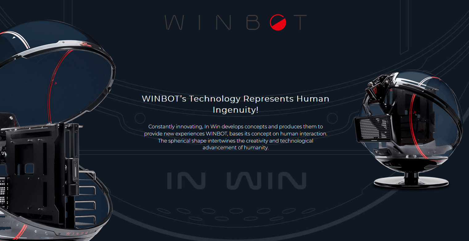  In-Win WINBOT Black/Red - Ultra-rare Limited Edition giới thiệu 2